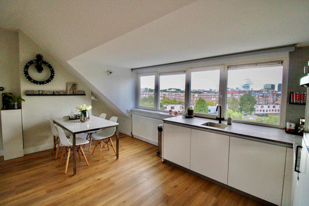 Beautiful Penthouse Near Rai And Centre Leilighet Amsterdam Eksteriør bilde