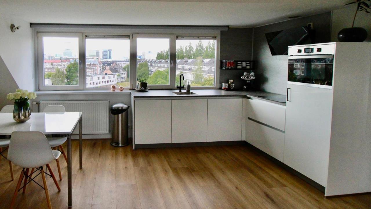 Beautiful Penthouse Near Rai And Centre Leilighet Amsterdam Eksteriør bilde